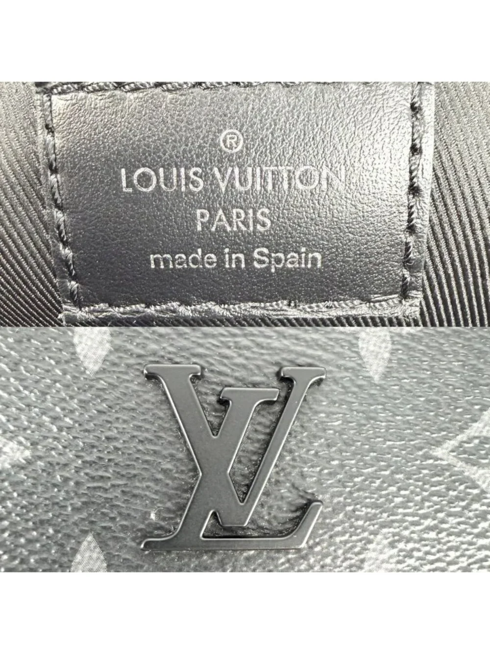 Louis Vuitton Shoulder Bag Monogram Eclipse District PM Messenger Bag